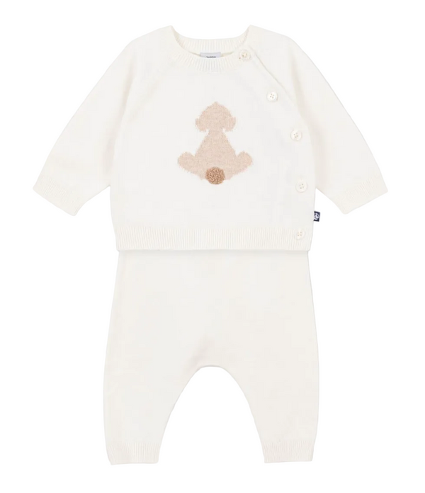 Baby Cream Knit Ensemble