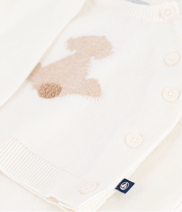 Baby Cream Knit Ensemble