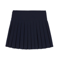 Navy Prudence Pleated Skirt