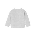 Heather Gray Laurel Dog Crewneck