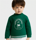 Green Hugo Bunny Crewneck
