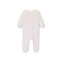 Pink Ginny Scallop Footie
