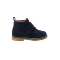 Navy Copain Suede Ankle Boot