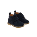 Navy Copain Suede Ankle Boot