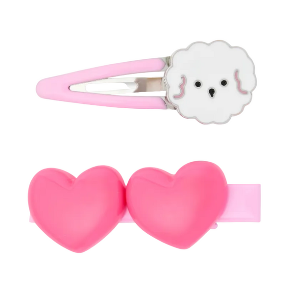 Pink Babeth Hair Clips