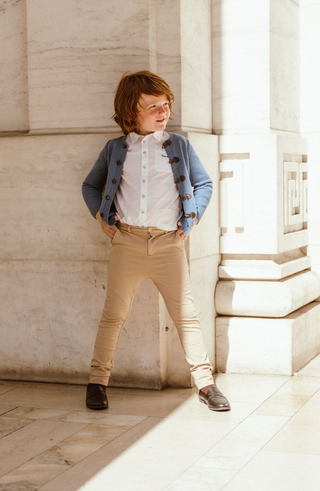 White CB Pocket Button Down Shirt