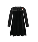 Black Velour Dress