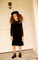 Black Velour Dress