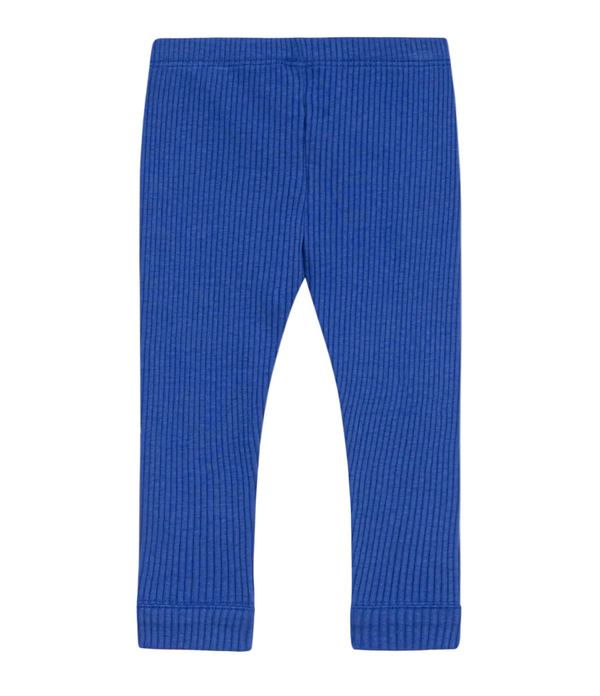Royal Blue Ribbed Leggings