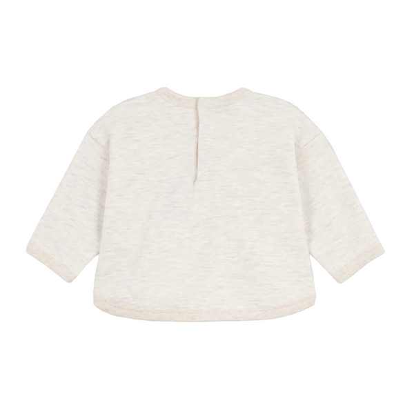 Oatmeal Boat Graphic Logo Crewneck