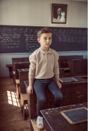 Tan Polo Sweatshirt