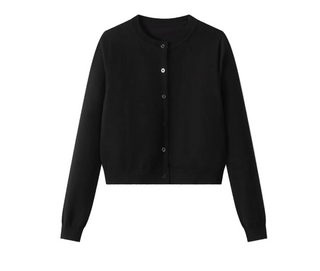 Teen Black Cardigan
