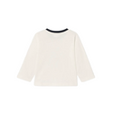 White Libellule Dog On Scooter Tee