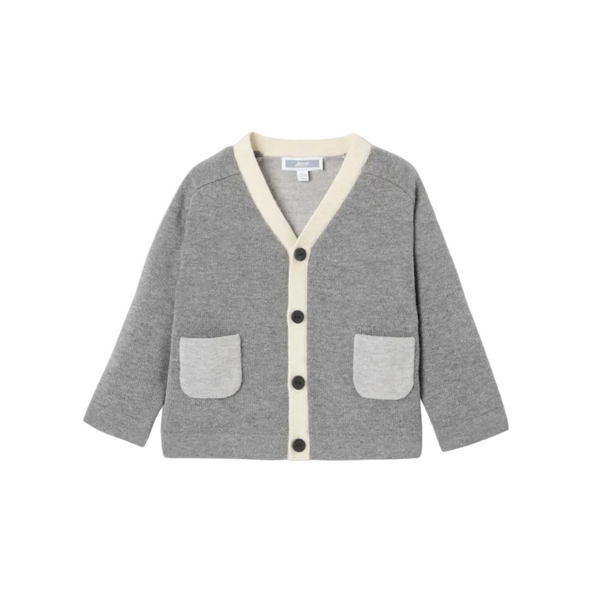 Charcoal Gray Nefle Cardigan