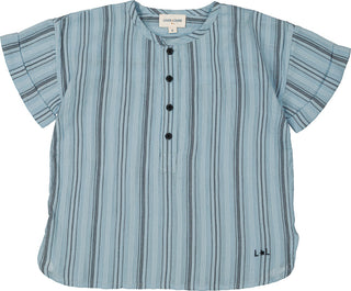 Blue Saul Stripe Shirt