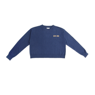 Navy Boxy Sweater