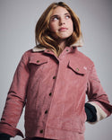 Dusty Rose Barbour Cord Jacket