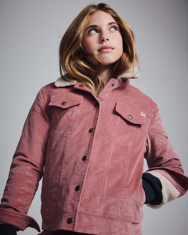 Dusty Rose Barbour Cord Jacket