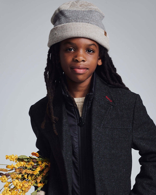 Heather Oatmeal Levi Hat
