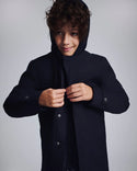 Navy Blue Urban Gotham Coat