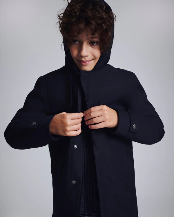 Navy Blue Urban Gotham Coat