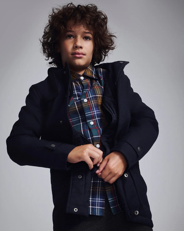 Navy Blue Urban Gotham Coat