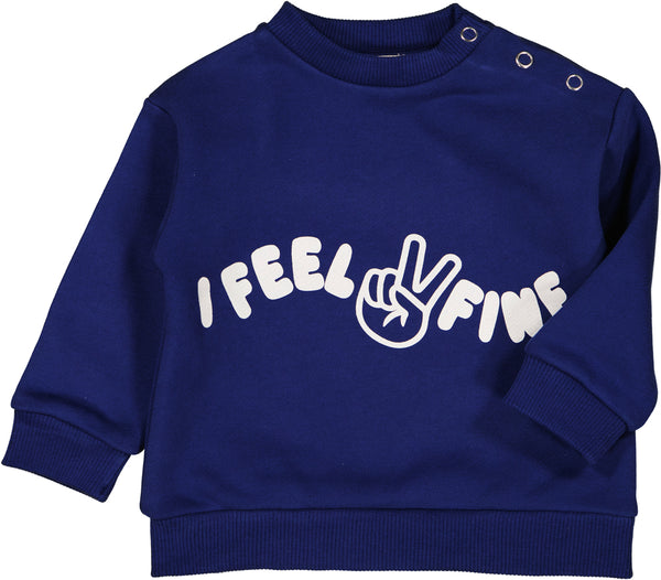 Indigo Baby "Feel Fine" James Crewneck