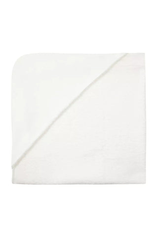 TAR Ivory Hooded Bath Towel