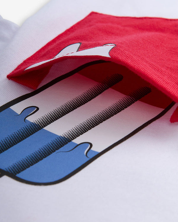 White Day Trip Ices Tee