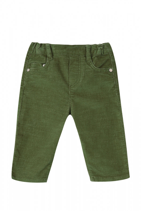 Green Baby Cord Pant