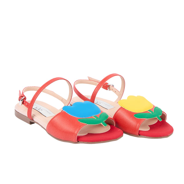 Red Tulip Sandals