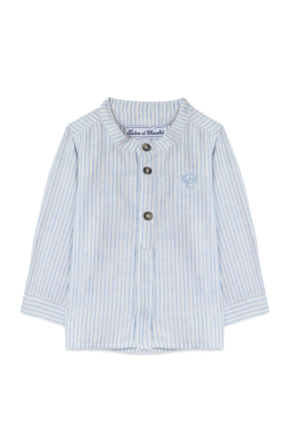TAR Lava Blue Baby Stripe Shirt