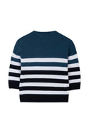 TAR Navy Stripe Baby Sweater