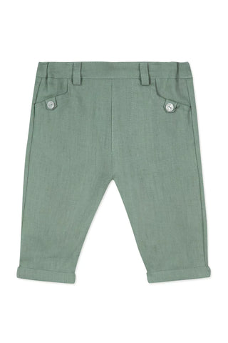TAR Laurel Green Linen Pants