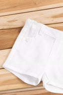 TAR White Baby Shorts