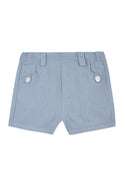 TAR Blue Chambray Baby Shorts