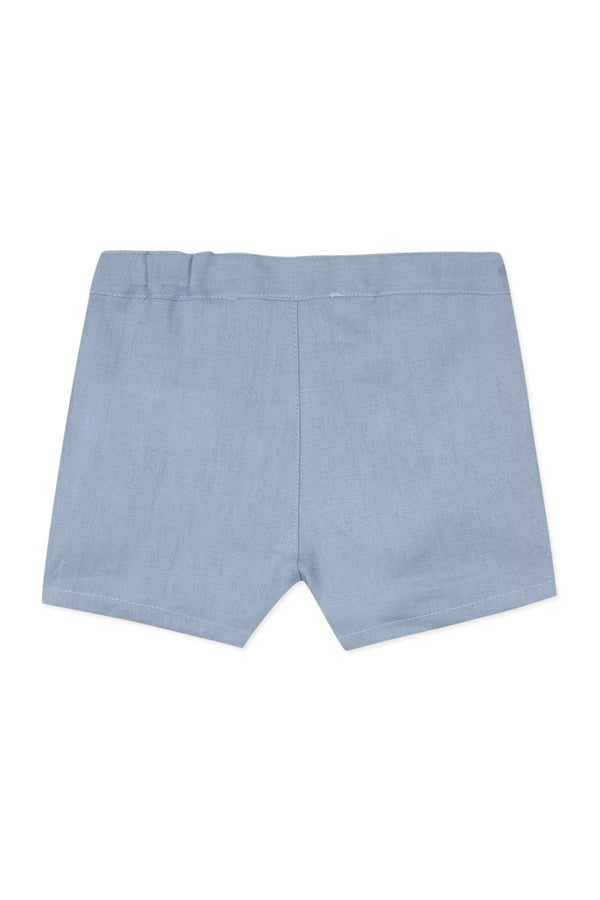 TAR Blue Chambray Baby Shorts