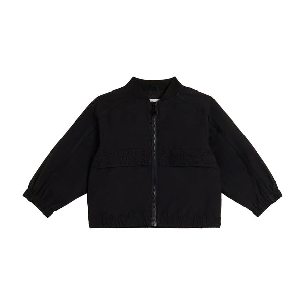 Black Stella Logo Bomber Jacket