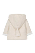 TAR Ivory Jacket with Cable Trim