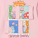 Pink Stella Hotel Crewneck