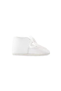 TAR White Leather Baby Mary Jane Crib Shoes