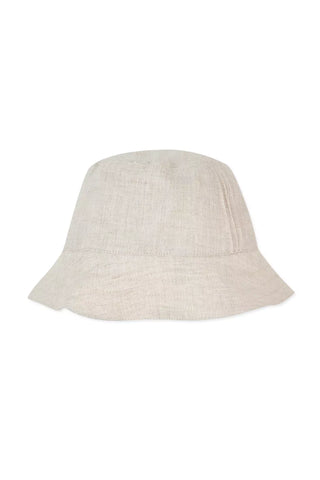 TAR Beige Linen Baby Hat