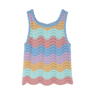 Multicolor Crochet Tank Top