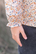 Cinnamon Floral Tunic