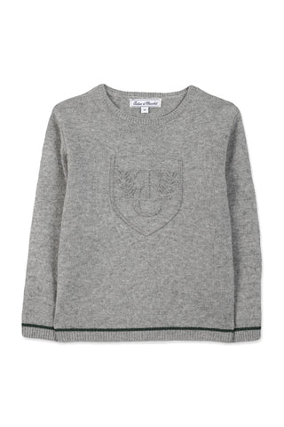 Heather Gray Solid Sweater