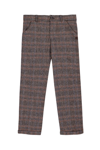 Light Brown Plaid Pants