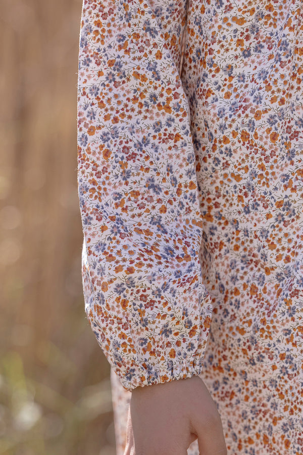 Cinnamon Floral Dress