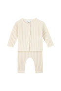 Mother of Pearl Unisex Knit Baby Ensemble