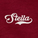 Burgundy Half Zip Stella Sweatshirt