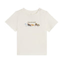 Baby White Horse Embroidered Tee